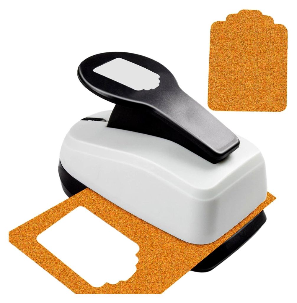 Stanzform für Stempel | Papierstanzer für Bastelarbeiten | DIY Lochschneider | Lochstanzer für Papier | Rundlochstanzer zum Prägen