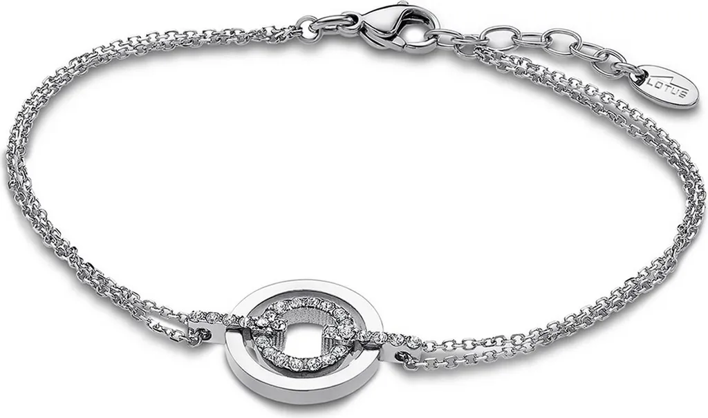 Bracciale Lotus Style LS1868-2/1 Donna Acciaio Argento Gioielli
