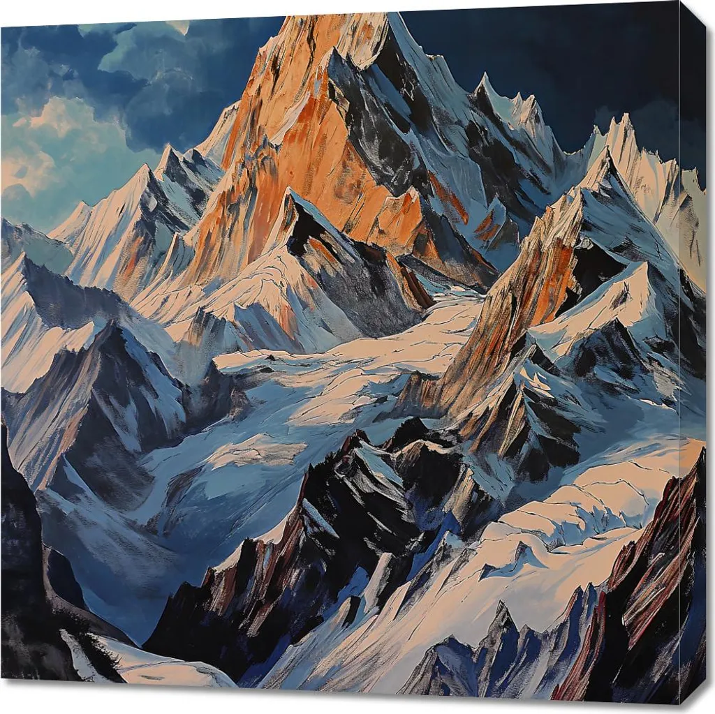 Image Colline Majesté Instant 70x70 cm - Créez une Ambiance Zen Chez Vous