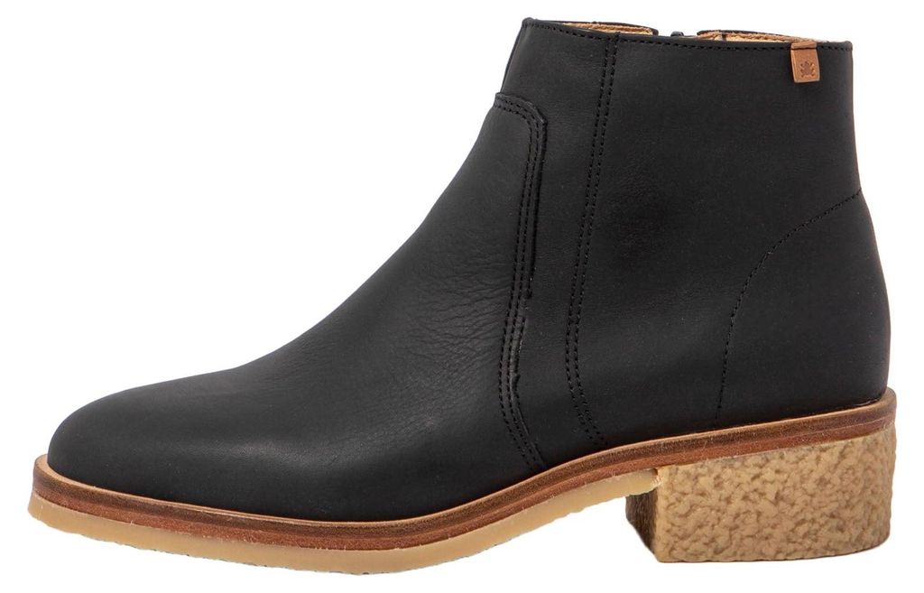 El Naturalista Stiefeletten mit Absatz Damen N5943 WAX NAPPA BLACK / IRATI Farbe Schwarz