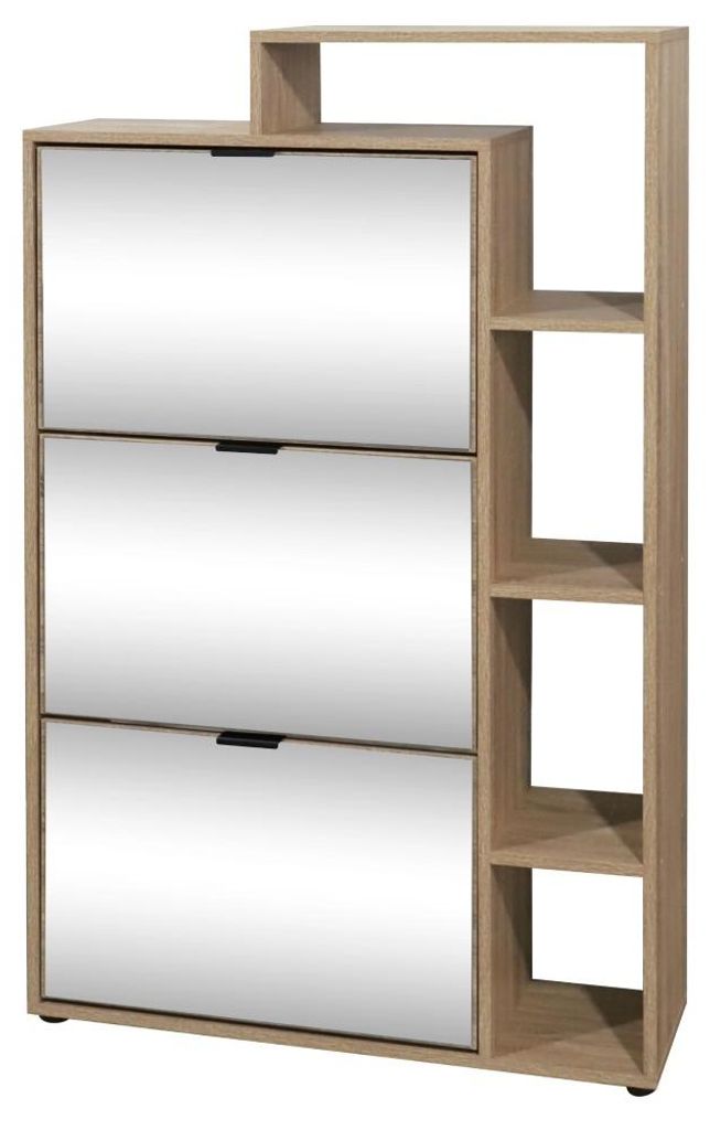 Kondela Schuhschrank (Schuhschrank) Kentin Typ 2 - Sonoma Produktbild 