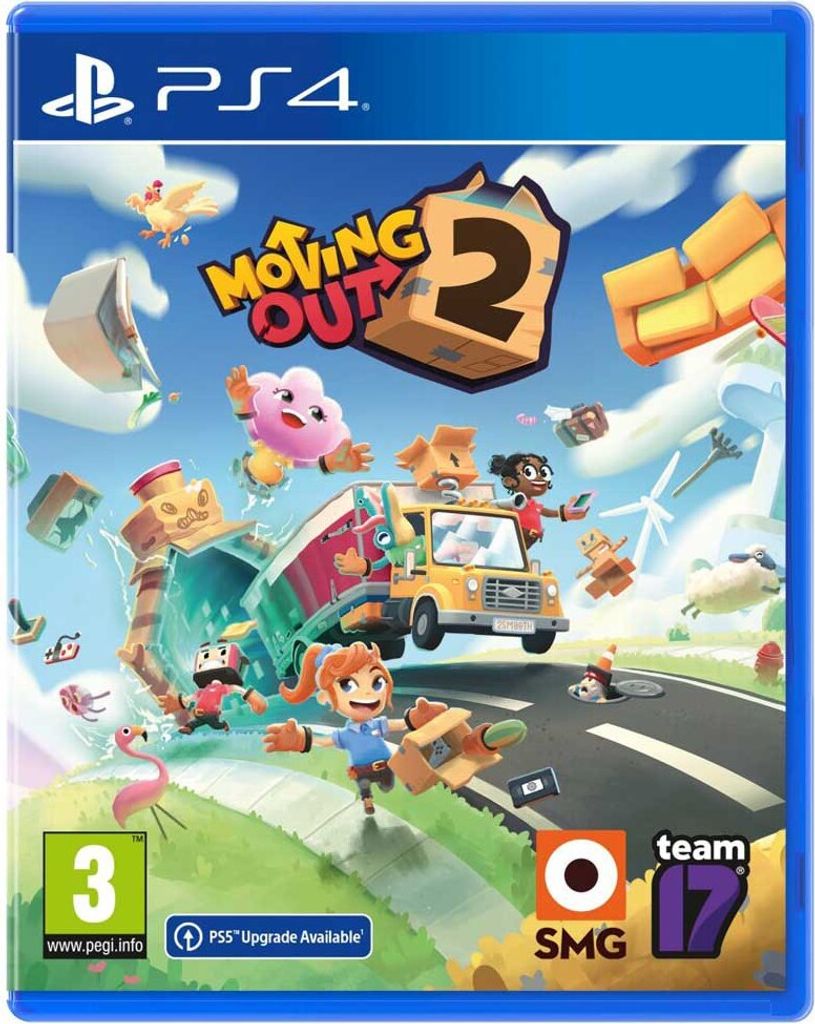 Playstation Games Ps4 Moving Out 2 Mehrfarbig Mehrfarbig One Size