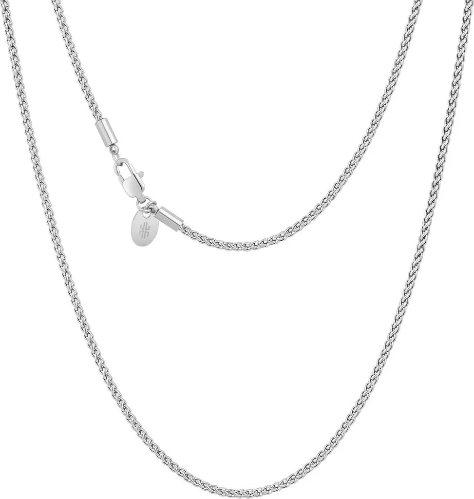 Collana Uomo Vintage KRKC&CO Grano Oro Giallo 18K | Stile Old School