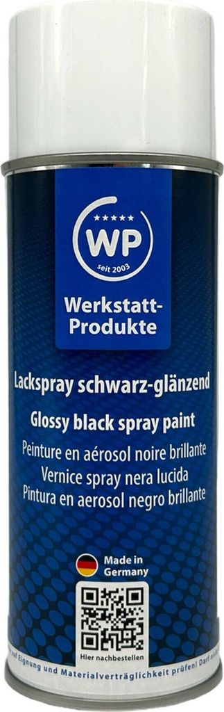 Lackspray schwarz glänzend 400ml WP Produktbild 
