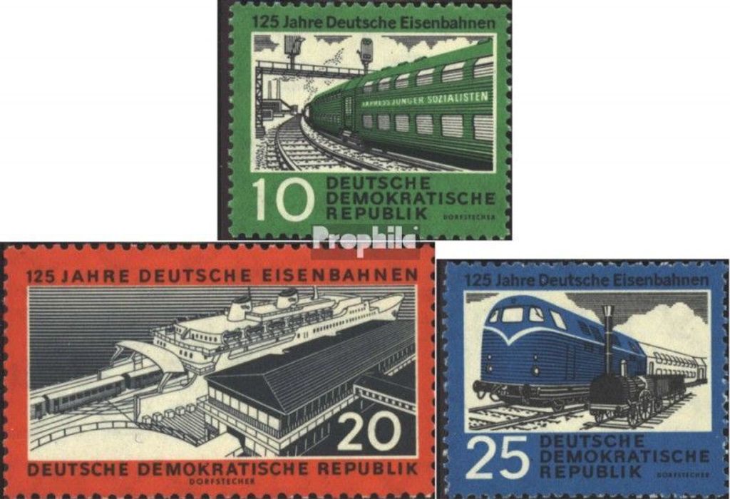 Briefmarken DDR 1960 Mi 804-806 (kompl.Ausgabe) gestempelt Produktbild 