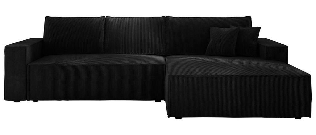Ecksofa Cord mit Schlaffunktion und Bettkasten COBRA MINI, Produktbild 