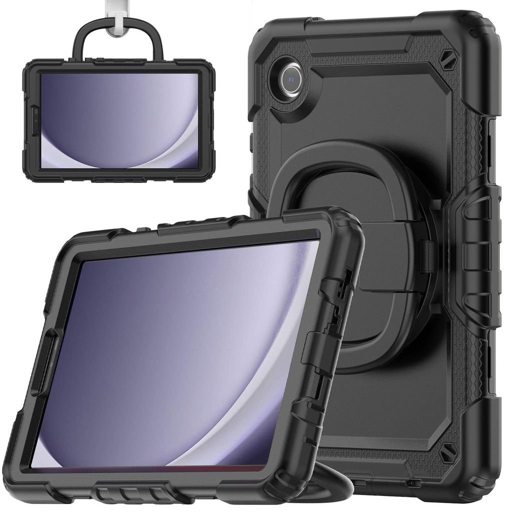 Pre Samsung Galaxy Tab A9 skladacie vonkajšie hybridné 360° Obrázok produktu 