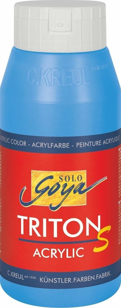 Kreul Triton S Akrylová barva Light Blue 750 ml 1 ks Obrázek produktu 1