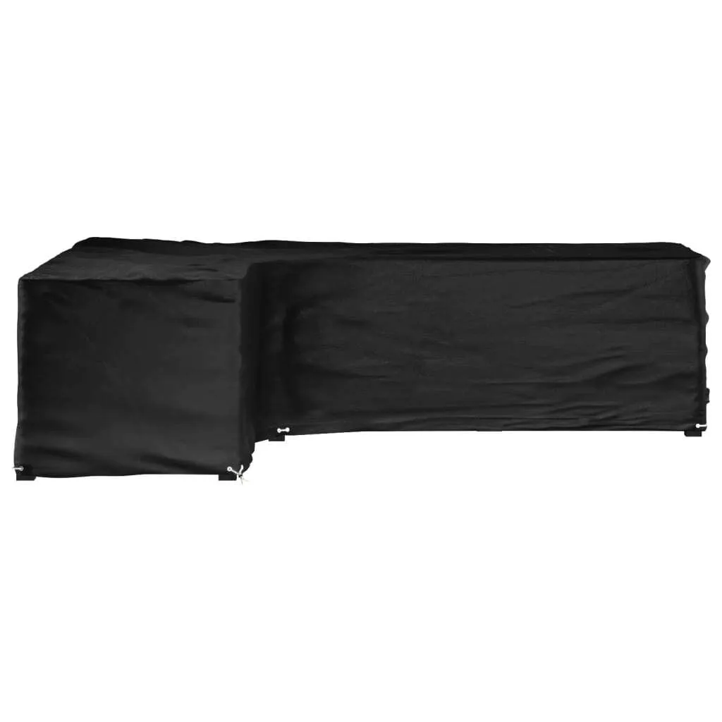Custodia Divano Angolare Giardino 210x260x80 cm | Resistente UV - 2