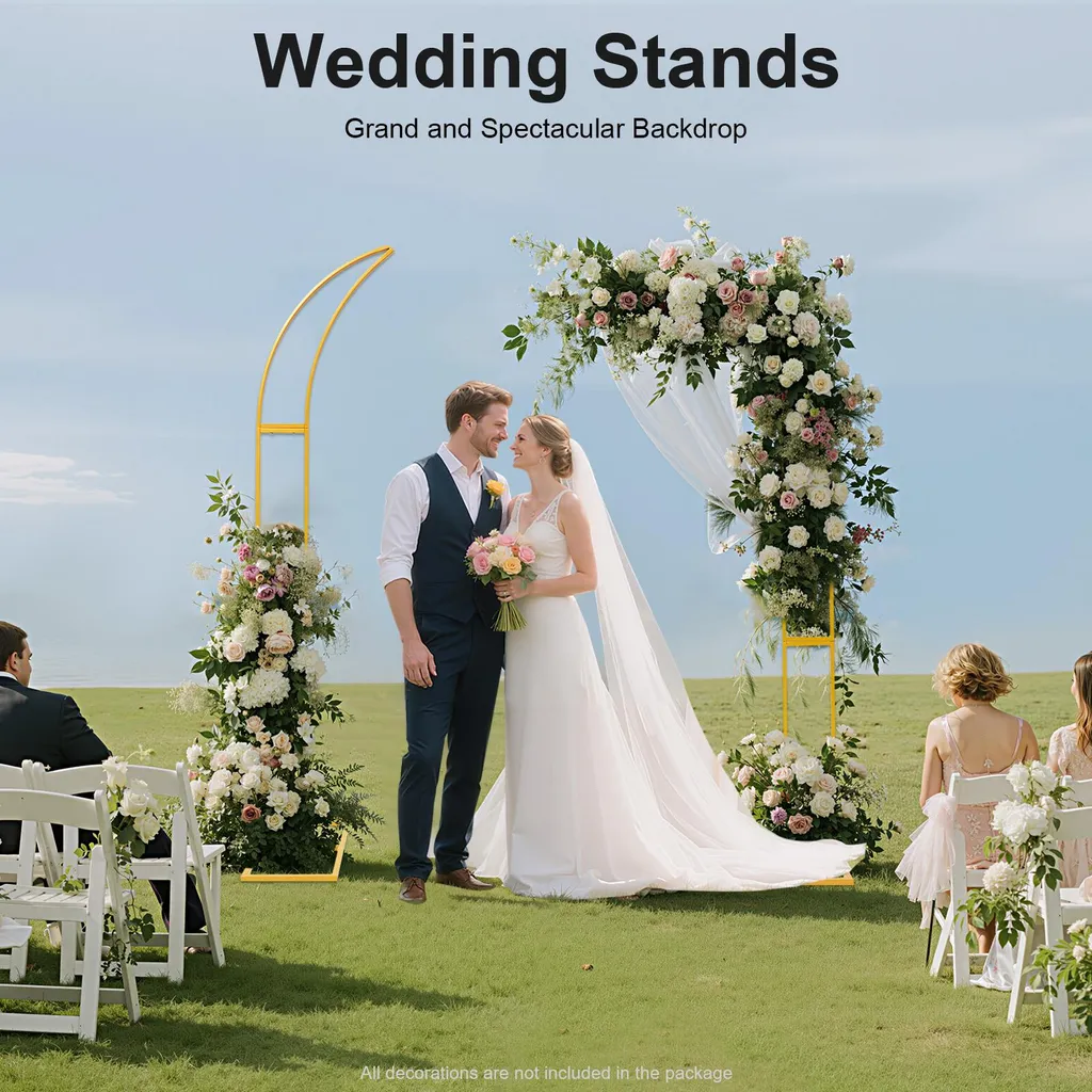 Arche de mariage stable XL - Structure acier pour décoration extérieure - 2