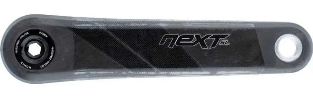 Pédalier carbone rigide Race Face Next SL 170mm axe 30mm noir mat - 2