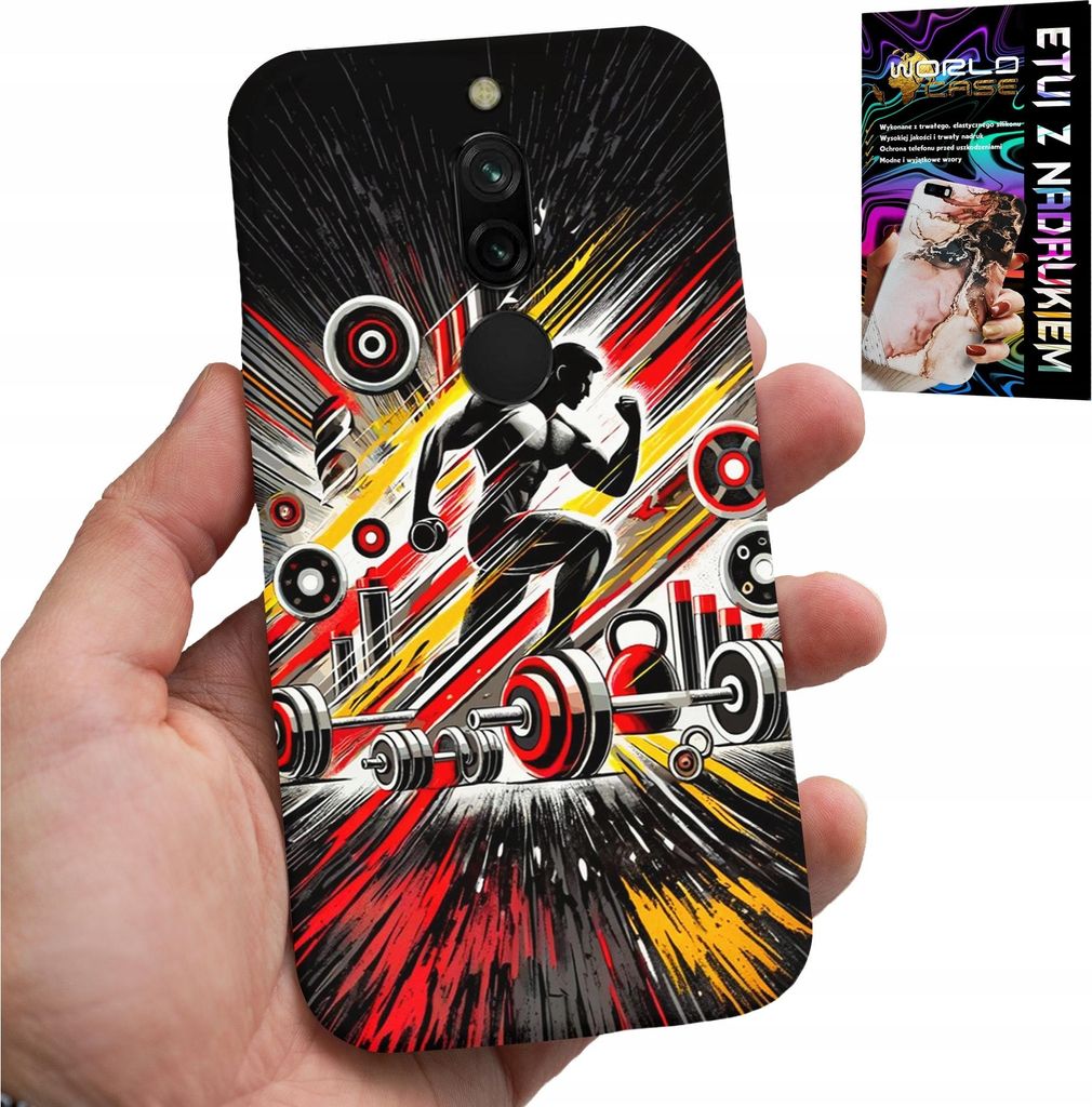 Fall Für Xiaomi Redmi 8 - Fitnessstudio Bodybuilding Hanteln Fitness