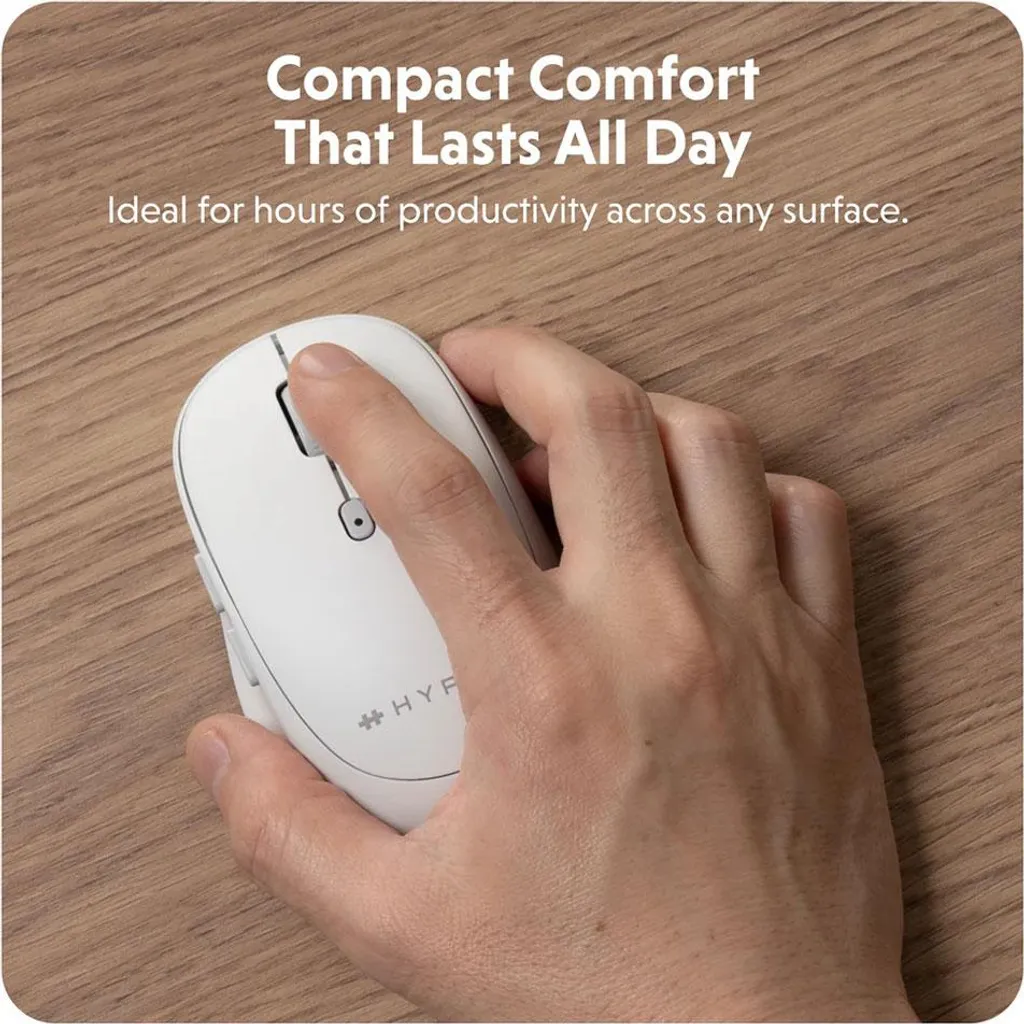 Souris HYPER HS2100GL Bluetooth 2400 DPI Ergonomique pour PC et Mac - 6