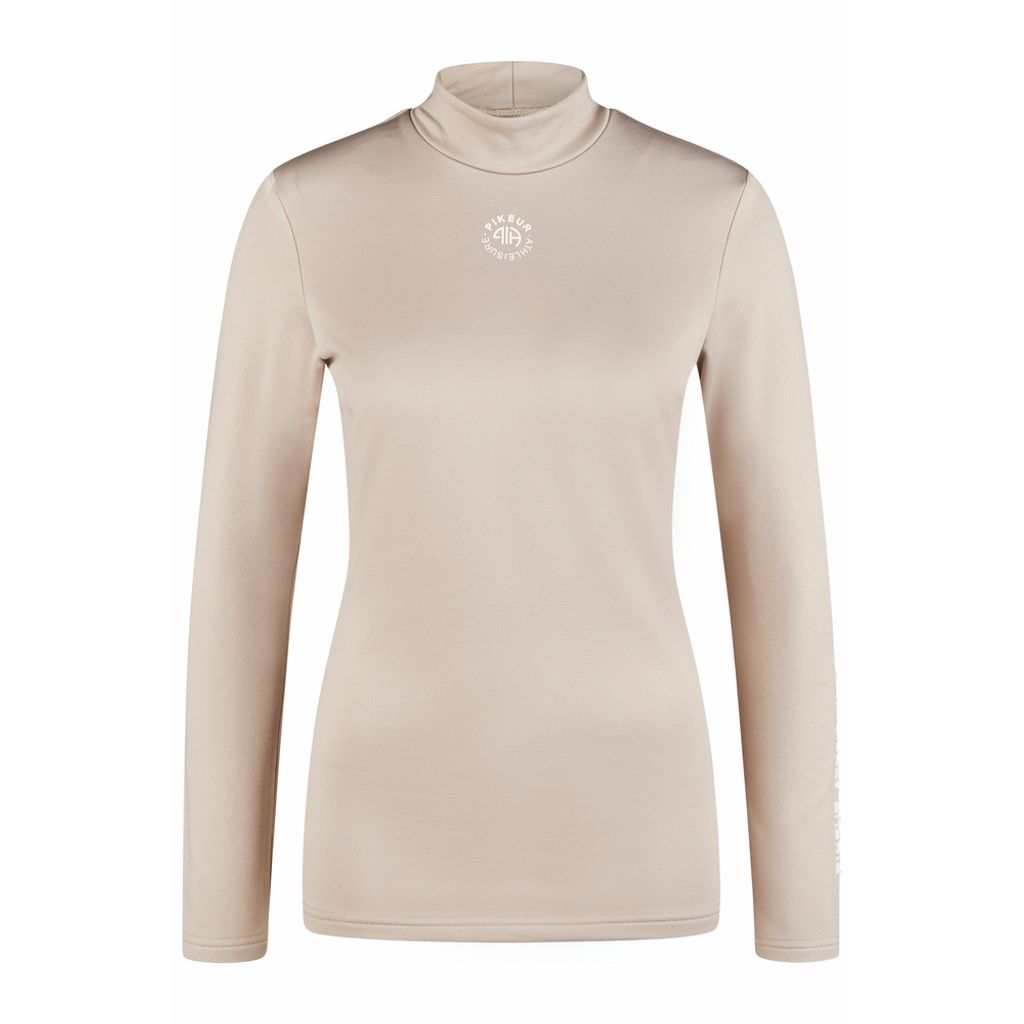 Pikeur Funktionsshirt Damen Rollneck Athleisure HW 2024 Langarmshirt Sandstorm 38