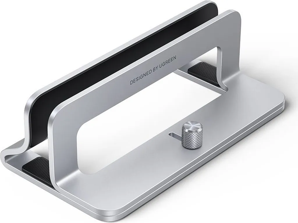 UGREEN Support Vertical Ordinateur Portable en Aluminium Argent Ajustable