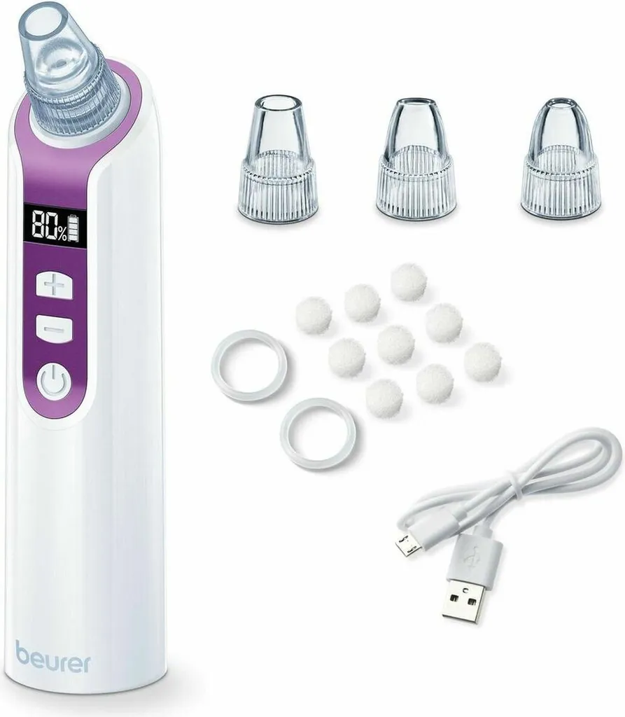 Nettoyeur de pores Beurer 584.17 extracteur de points noirs électrique 3W