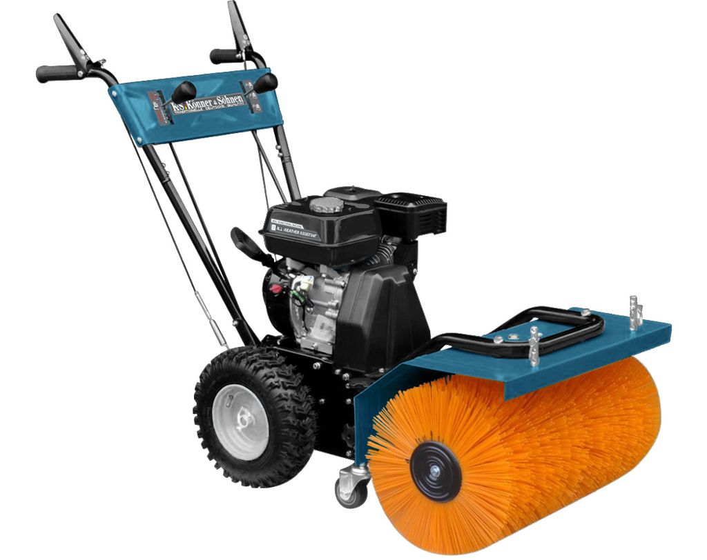 K&S Benzin Kehrmaschine Schneefräse KS7HP-MFM60 Multifunktionsmaschine