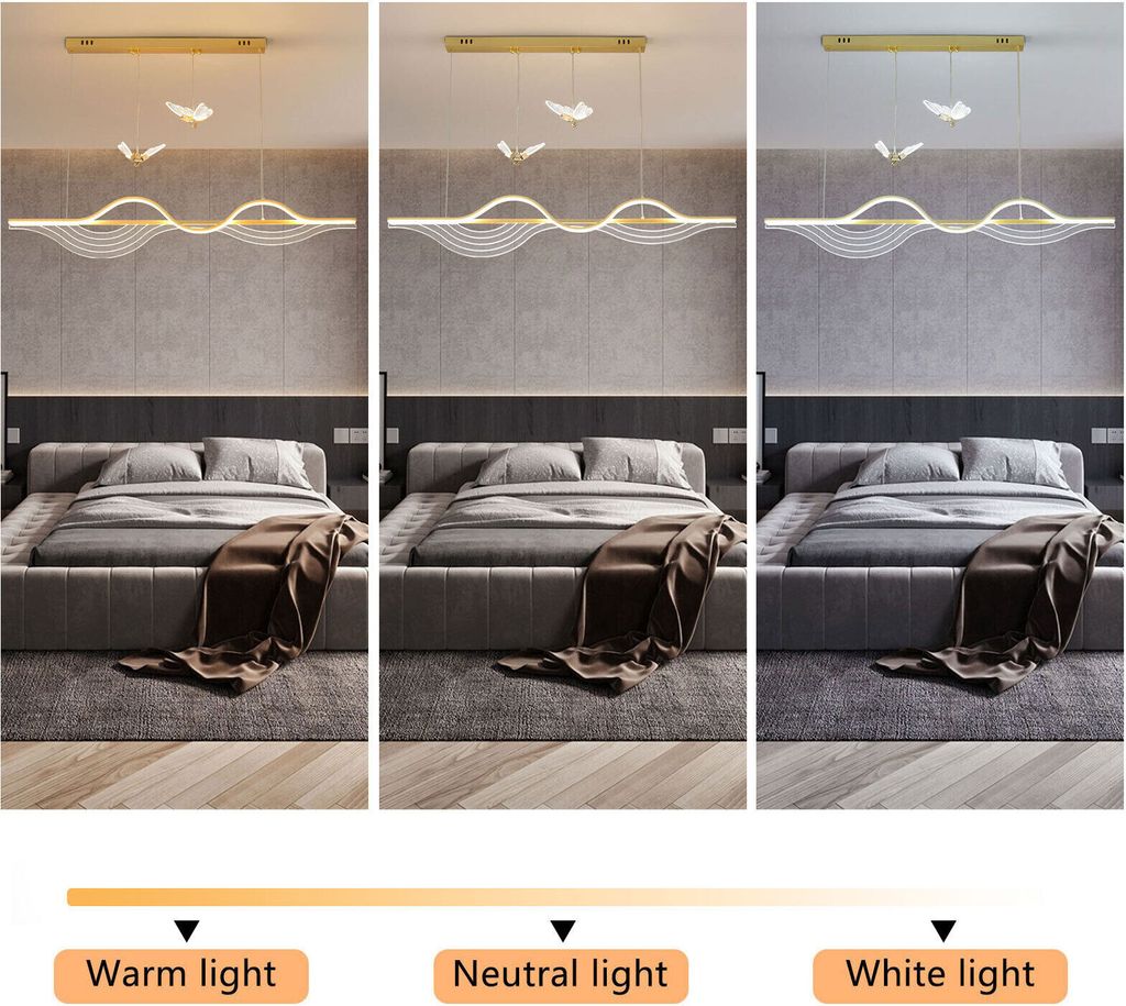 Závěsné světlo LED Jídelní stůl Kuchyňská lampa Lustr Obrázek produktu 7