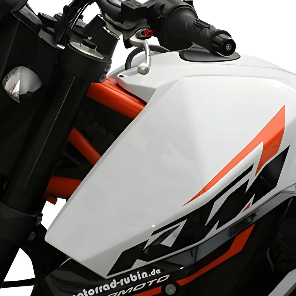 Pare-brise MRA T incassable pour KTM Supermoto R T - Finition fumée 42cm