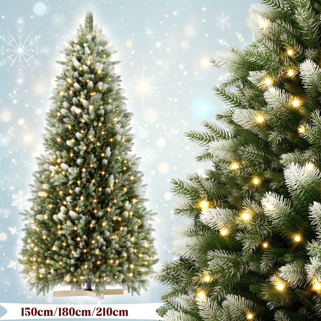 XMTECH 225cm Premium PE/PVC vianočný stromček so 450 Obrázok produktu 