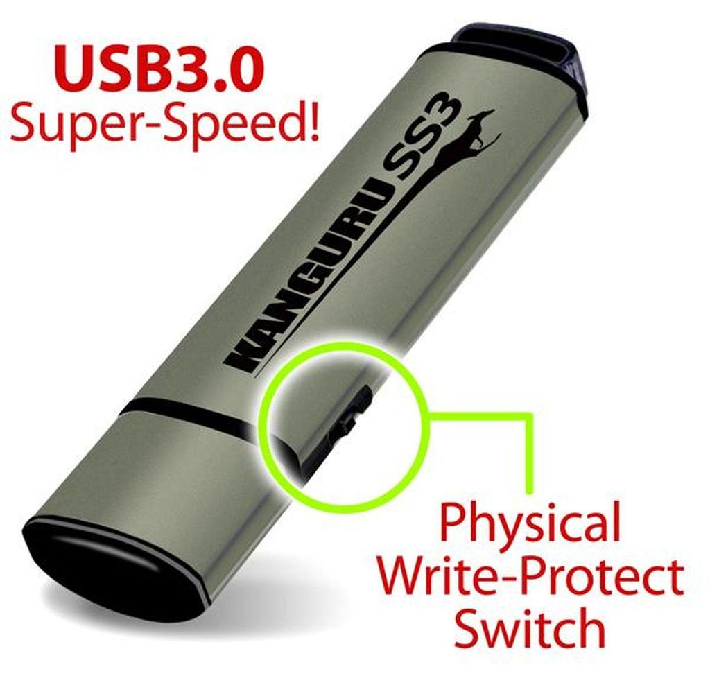 iStorage Kanguru 64GB SS3 USB3.0, 64 GB, USB Typ-A, 3.2 Gen Obrázok produktu 