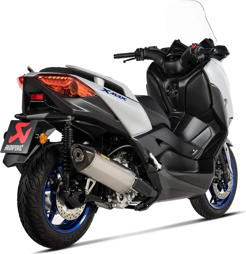 Cache Thermique Akrapovic CF Finition Carbone pour Yamaha X-MAX 300cc