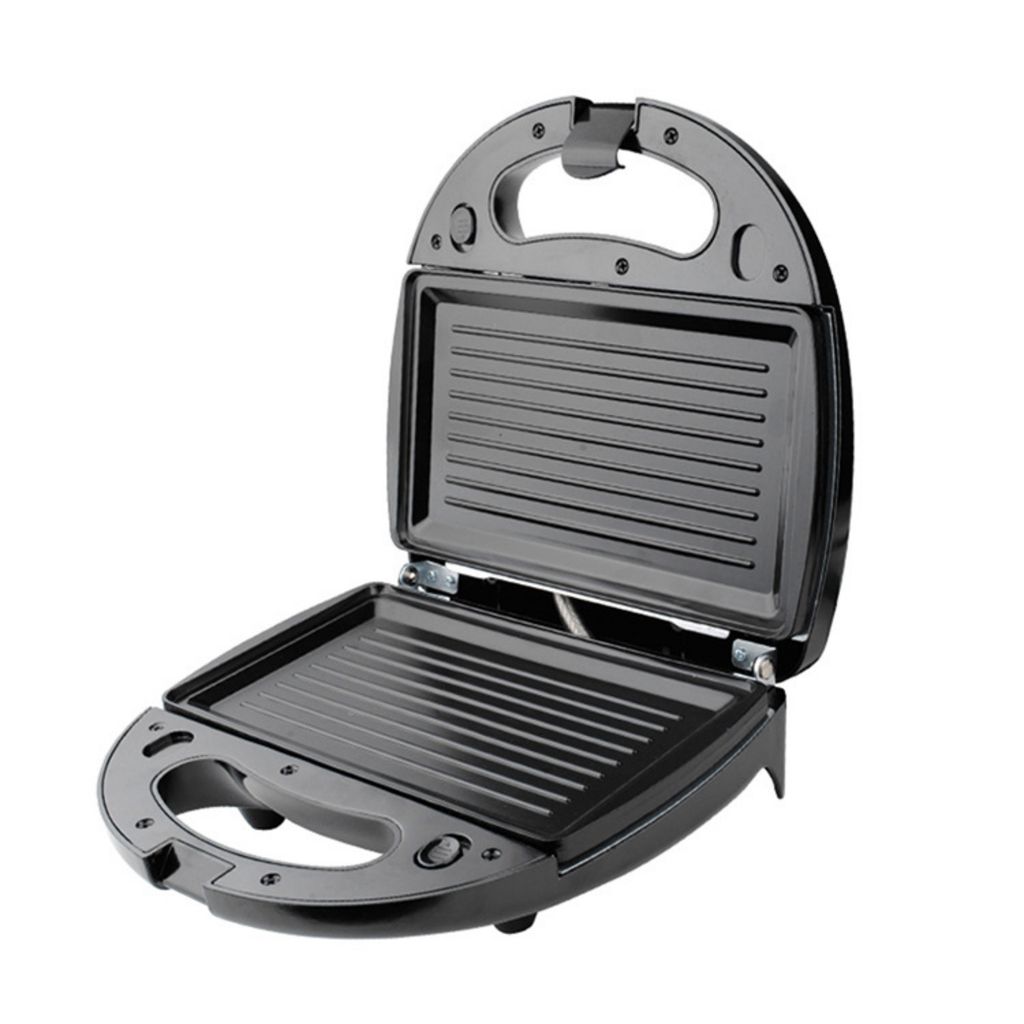 AIORBER 3-in-1 Frühstücksmaschine Waffeleisen Sandwichmaker Kontaktgrill mit Wechselplatten Edelstahl Antihaft