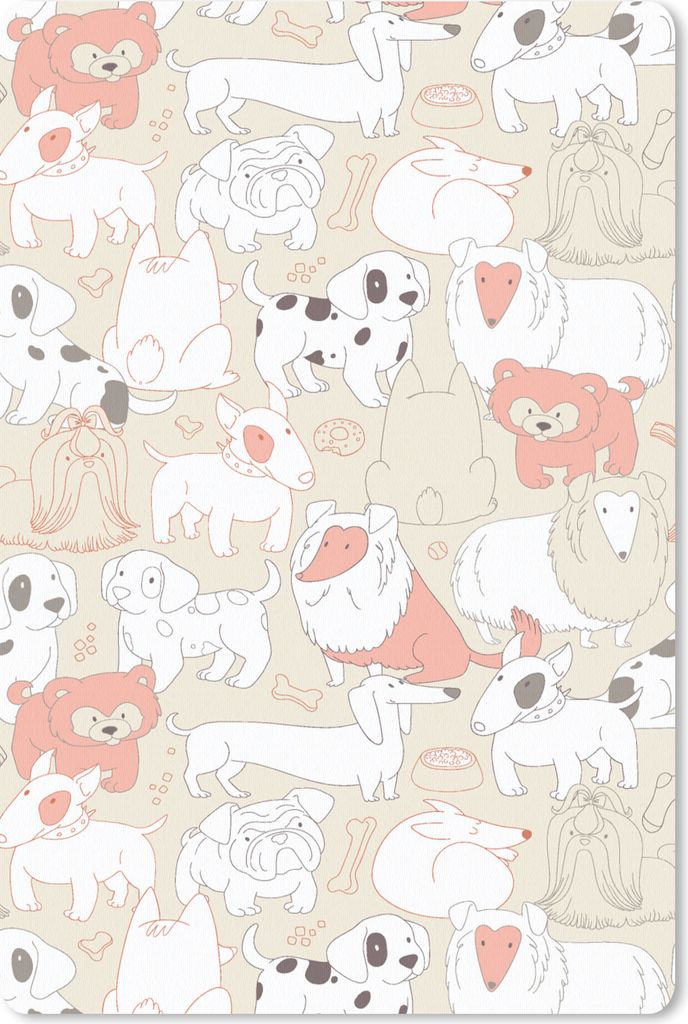 MuchoWow Mauspad Mousepad Muster - Hund - Hundefutter - Jungen - Mädchen - Kinder - Kinder 18x27 cm - Mousepads - Maus Mat - Pad - Mausunterlage