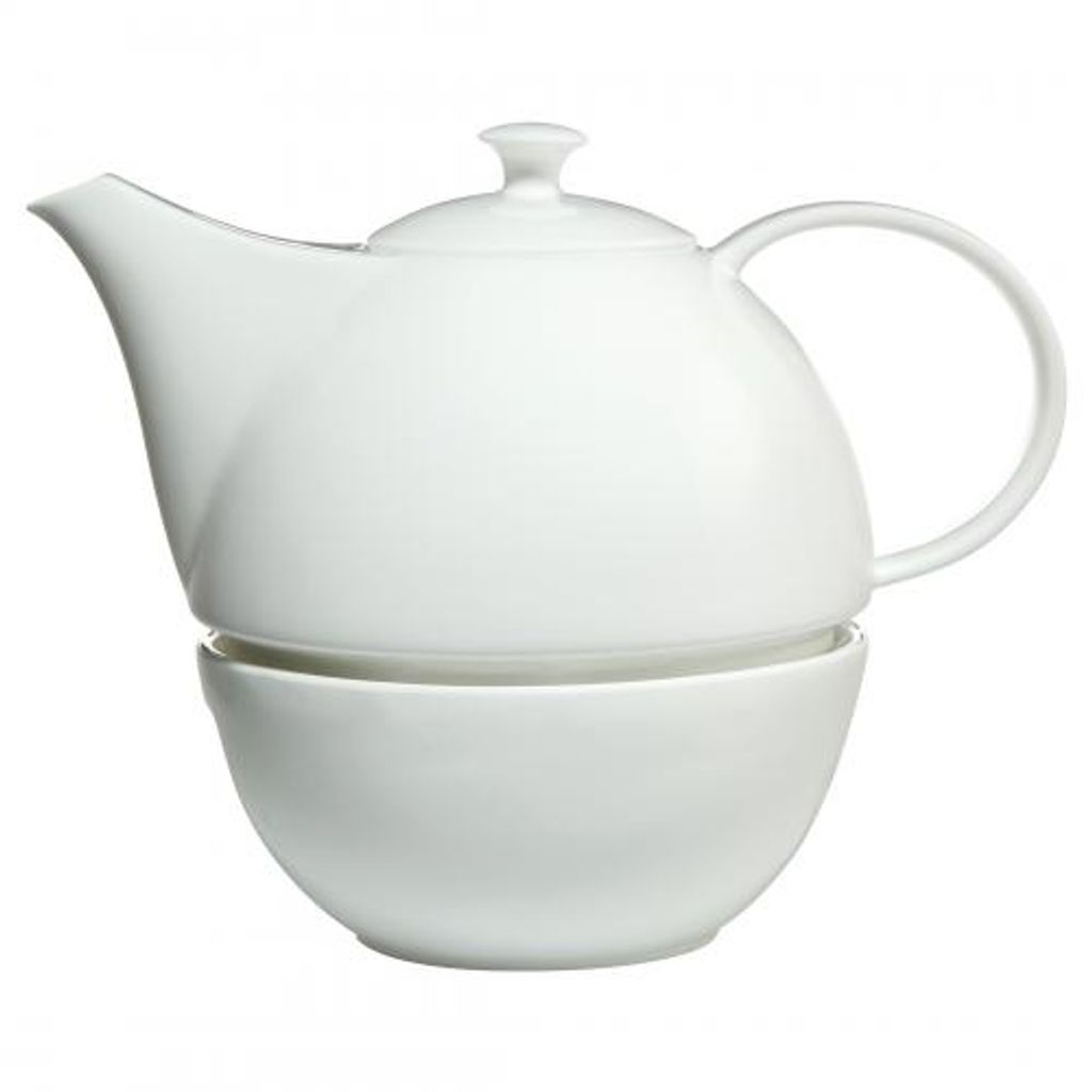 Goebel Teekanne mit Stövchen - Teapot Kaiser Porzellan Ta - Bone China 14004691
