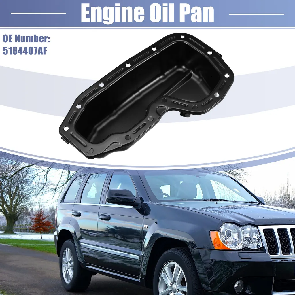 Carter d'Huile 5184407AF en Aluminium Durable pour Dodge Durango V6