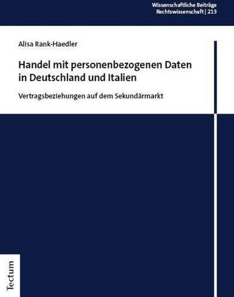 Handel mit personenbezogenen Daten in Deutschland und Italien