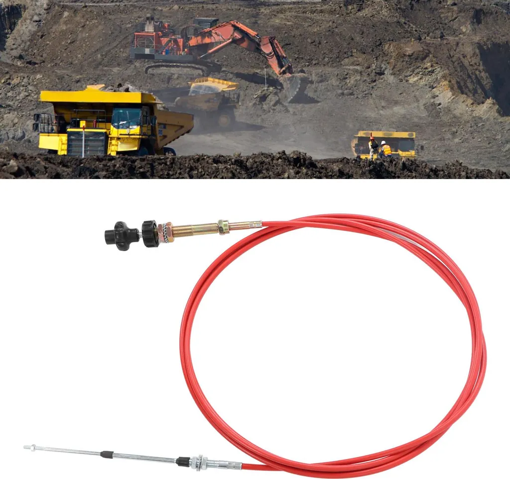 Câble de commande d'accélérateur robuste 5,56m pour matériel lourd - 11