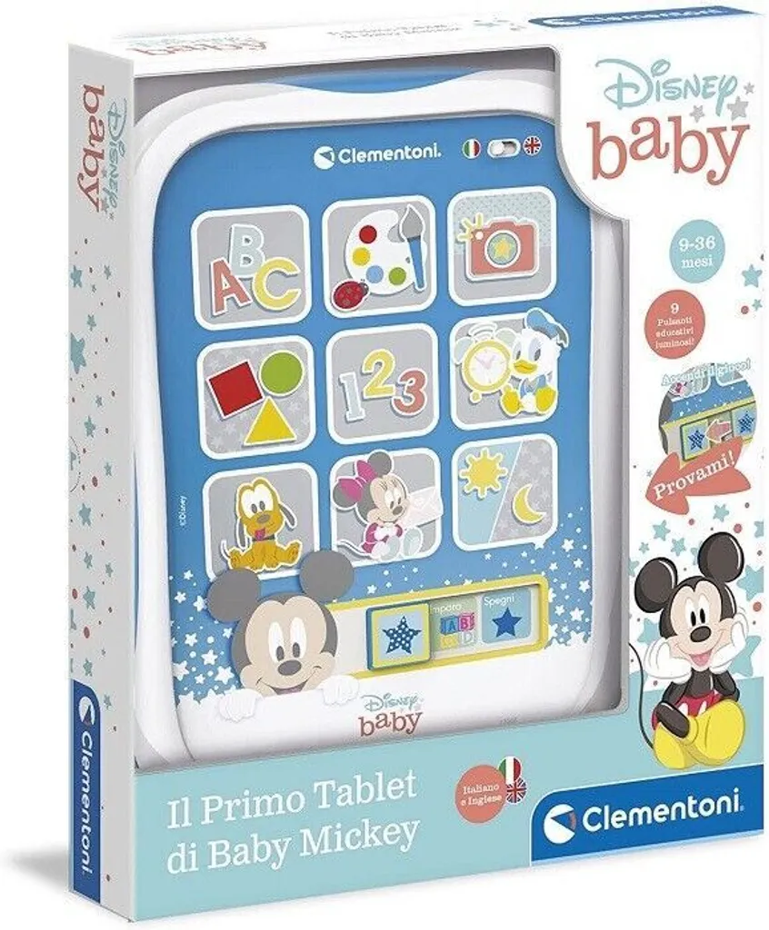 Tablette Bébé Mickey : Éveil Sans Écran Réel pour Protéger les Yeux - 2