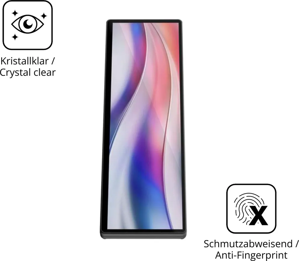 Dipos Pellicola Protettiva Flessibile Per Google Pixel 4 – Durezza 9H, Anti-impronta, Senza Bolle, Made In Germany (2 Pezzi) - 5