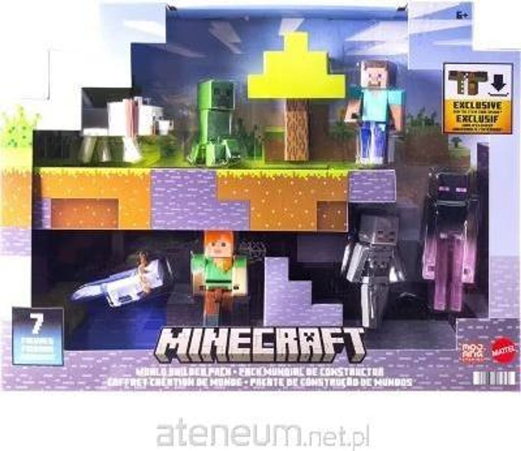 Minecraft Zestaw Mobów Figurki Produktbild 