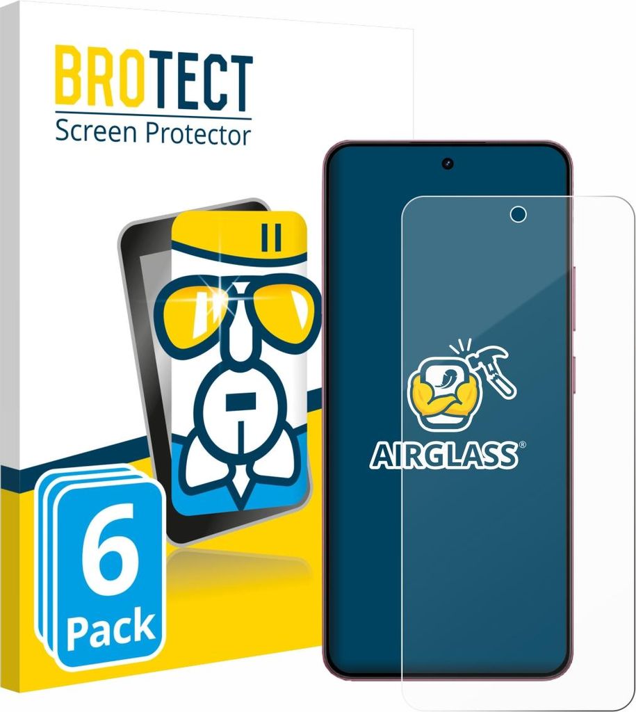 6x BROTECT Schutzglas für realme P4 Schutzfolie Panzer Folie Glas Display Schutz klar