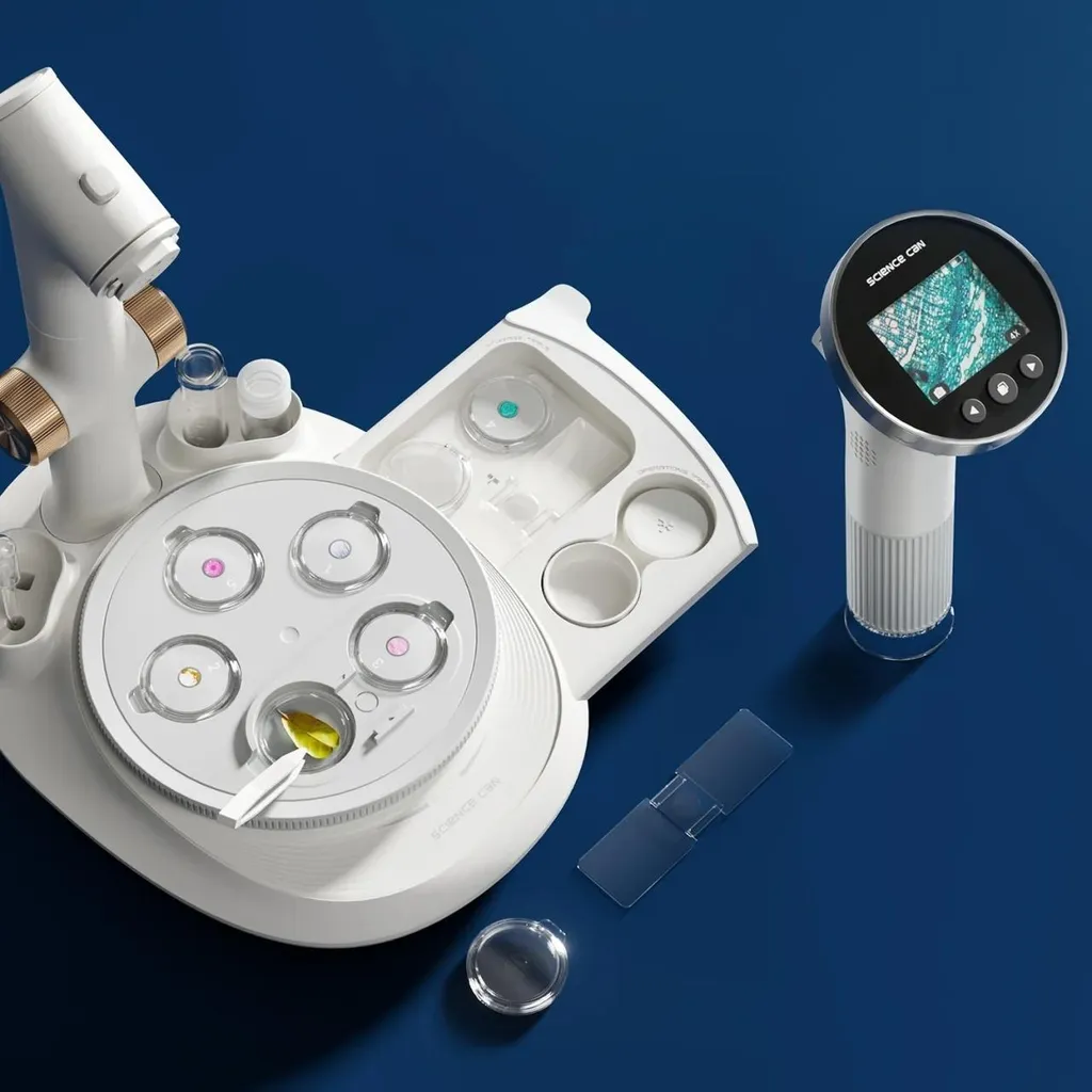 Microscope numérique TopBright pour observer la nature sur écran LCD - 3