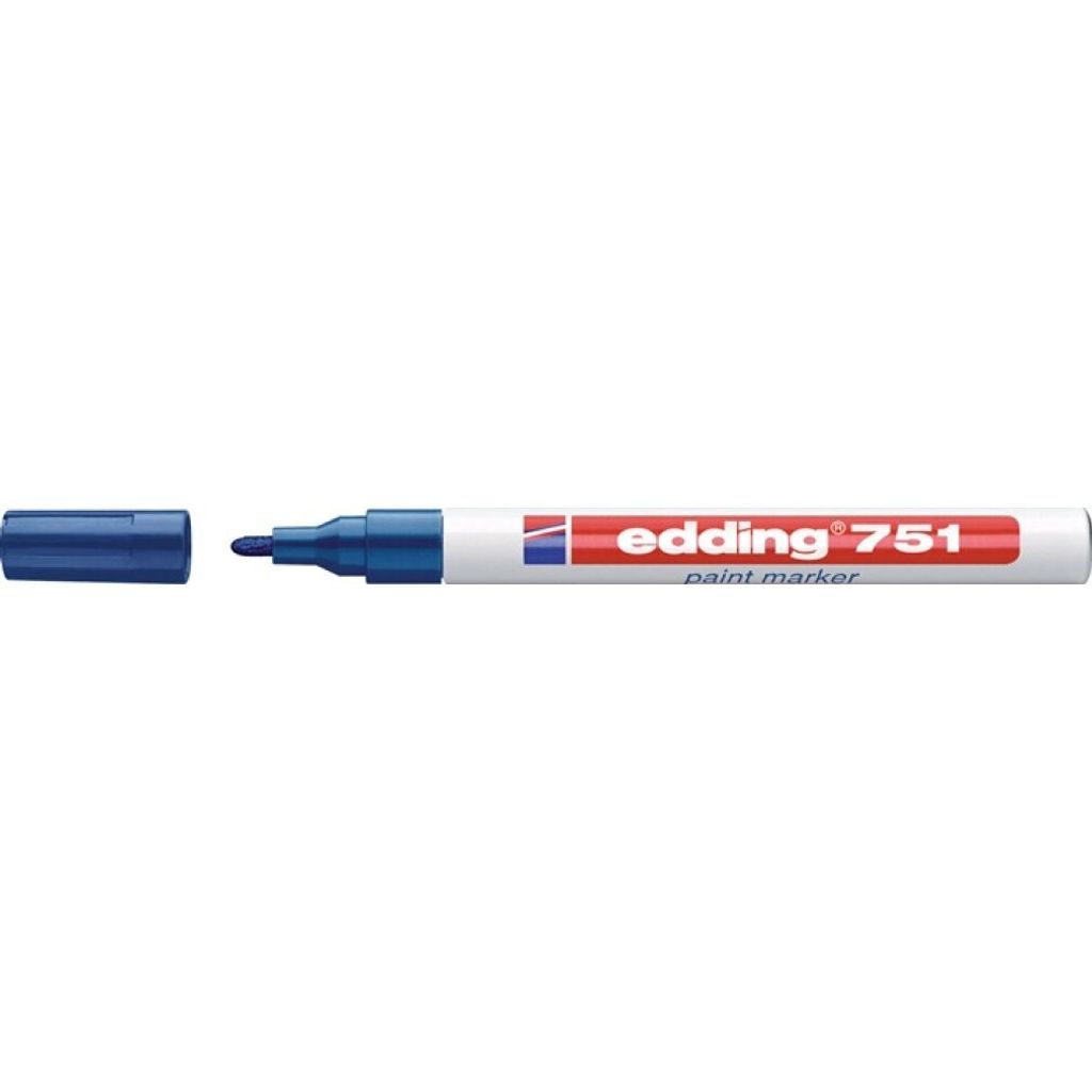 Edding 751, Blau, Blau, Weiß, 1 mm, 2 mm, 10 Stück(e) Produktbild 