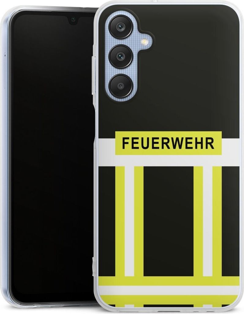 DeinDesign Handyhülle für Samsung Galaxy A25 5G Silikon Hülle Case Smartphone Schutzhülle Beruf Feuerwehr Feuerwehrmann