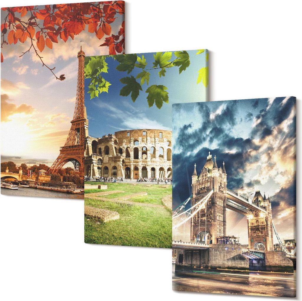 Leinwandbilder – Wandbilder – Leinwandbild – Canvas Bild – Polycanvas – Kunstdruck – – Modern – Aufhängefertig – Mehrteilig –...