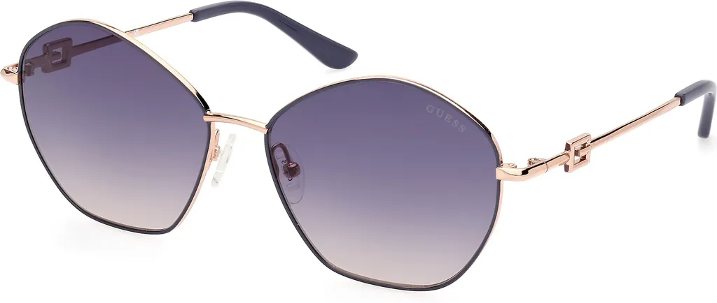 Lunettes de soleil Guess GU7907 bleues idéales pour conduire et plage