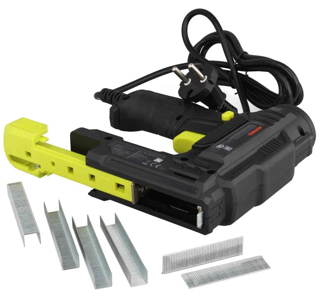 Agrafeuse électrique filaire 2 en 1 puissante avec kit de 500 recharges