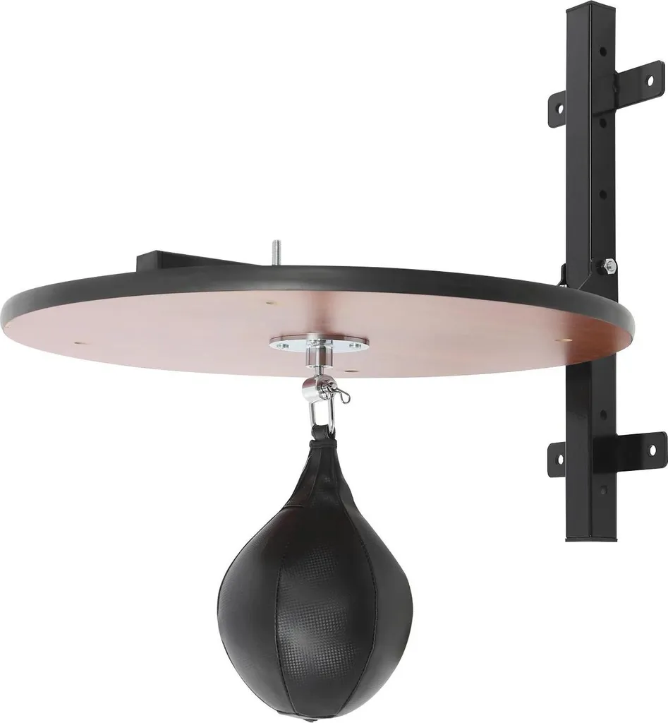 Plate-forme Speed Bag Robuste avec Design Mural et Finition Logo Pro