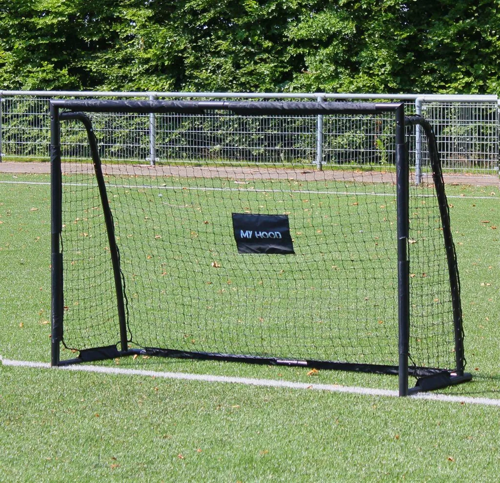But de football stable My Hood Chelsea cage de foot de jardin anti-rouille