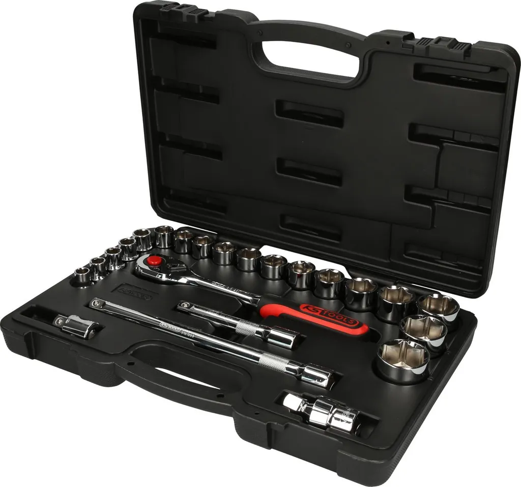 Coffret clés à douilles 1/2 KS TOOLS 918.0623 CHROMEplus 23pcs - 2