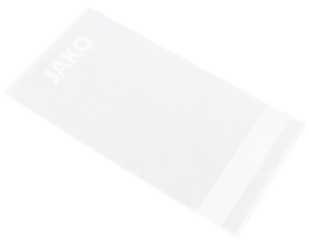 Jako Badetuch weiß weiß -