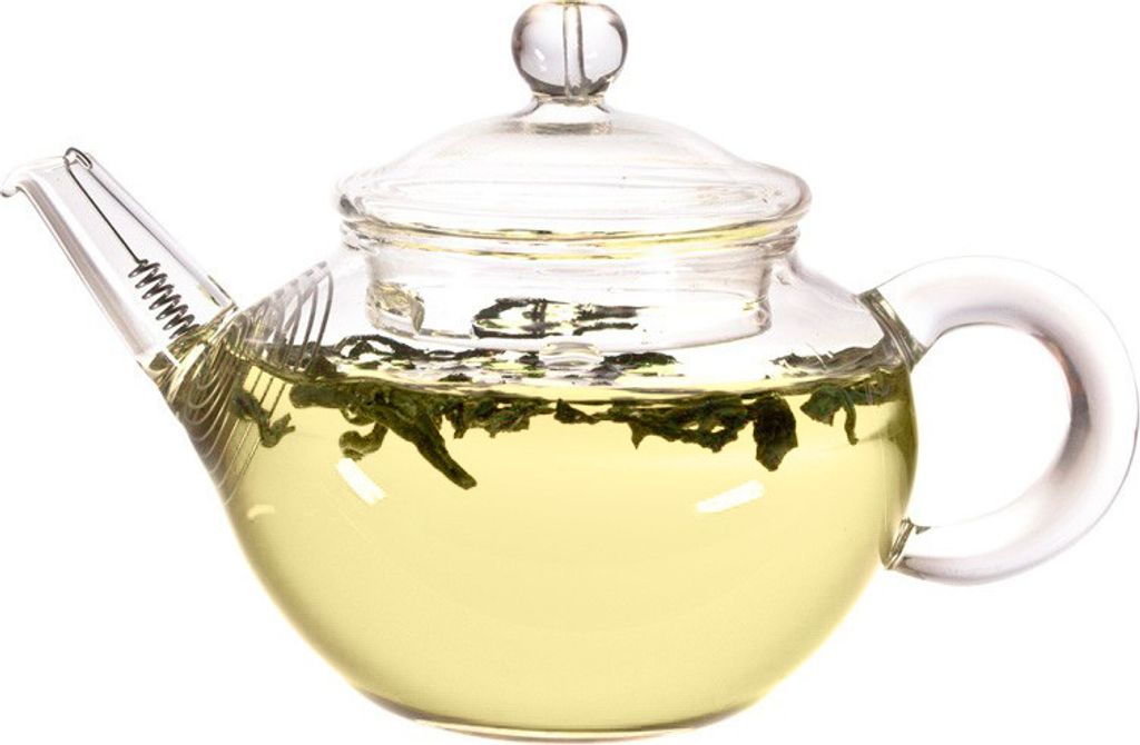 Kleine Teekanne aus Glas, 200ml Produktbild 