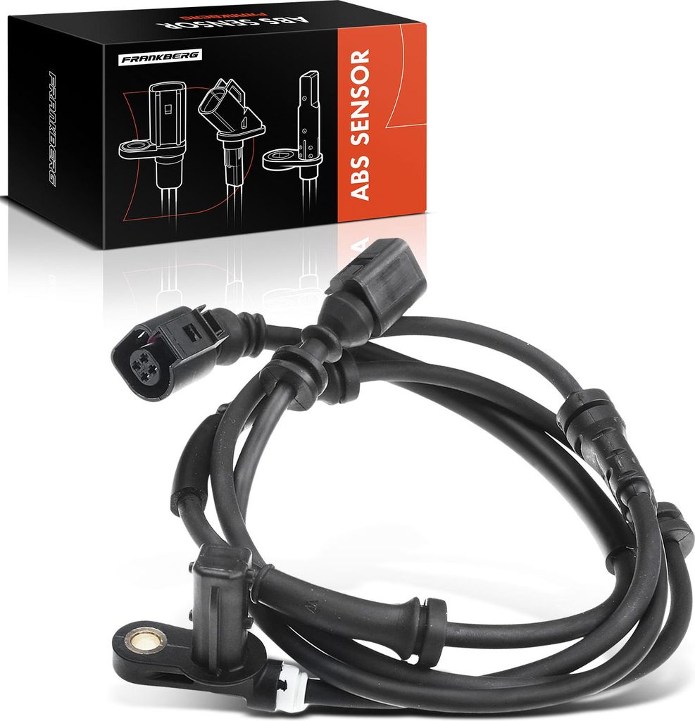 Frankberg 1x ABS Sensor Hinterachse beidseitig für VW Sharan Ford Galaxy Seat Alhambra 1.9L 2.8L 1.8L 2.0L 2002-2010