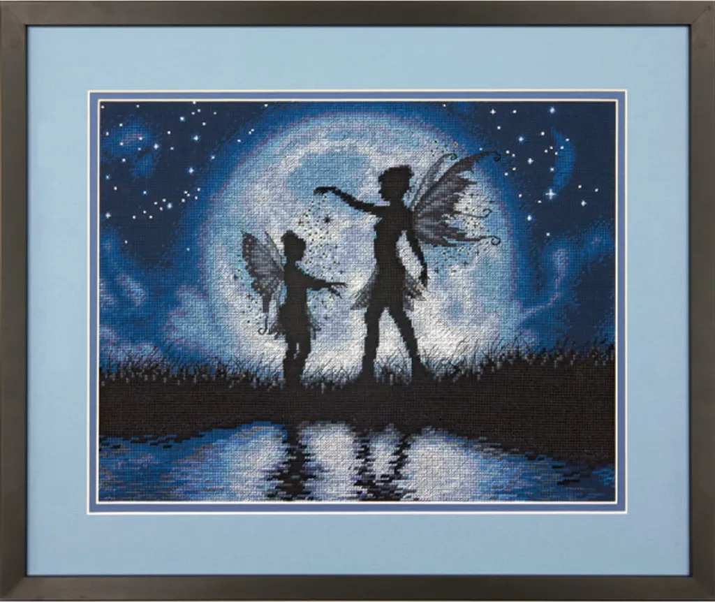 Regalo Creativo: Dimensions Kit Punto Croce Twilight-Silhouette 35x28