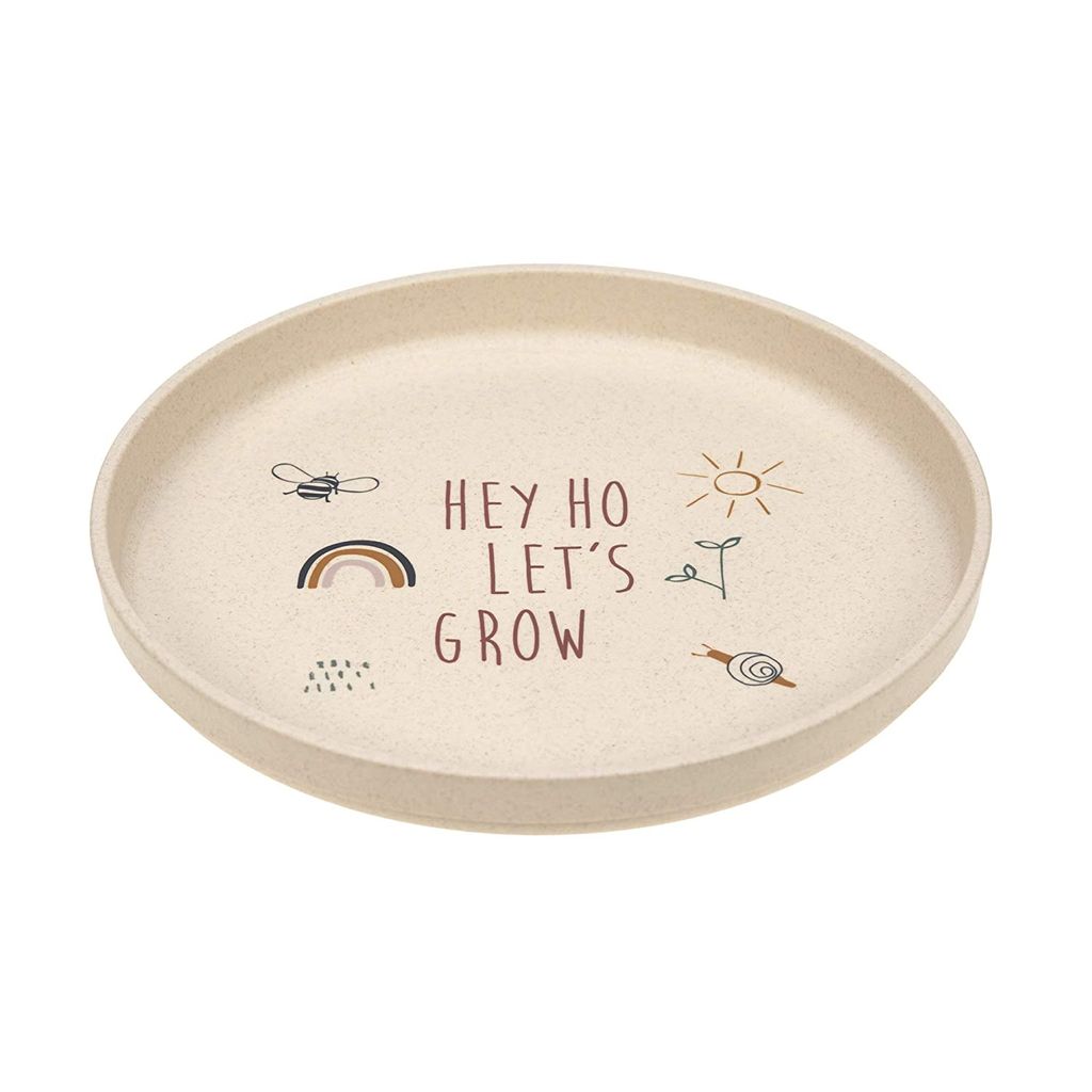 Lässig 1310063964, Teller für Kleinkinder, Beige, Grün, Produktbild 